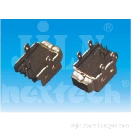 1394 4P Female SMT type mini usb connector